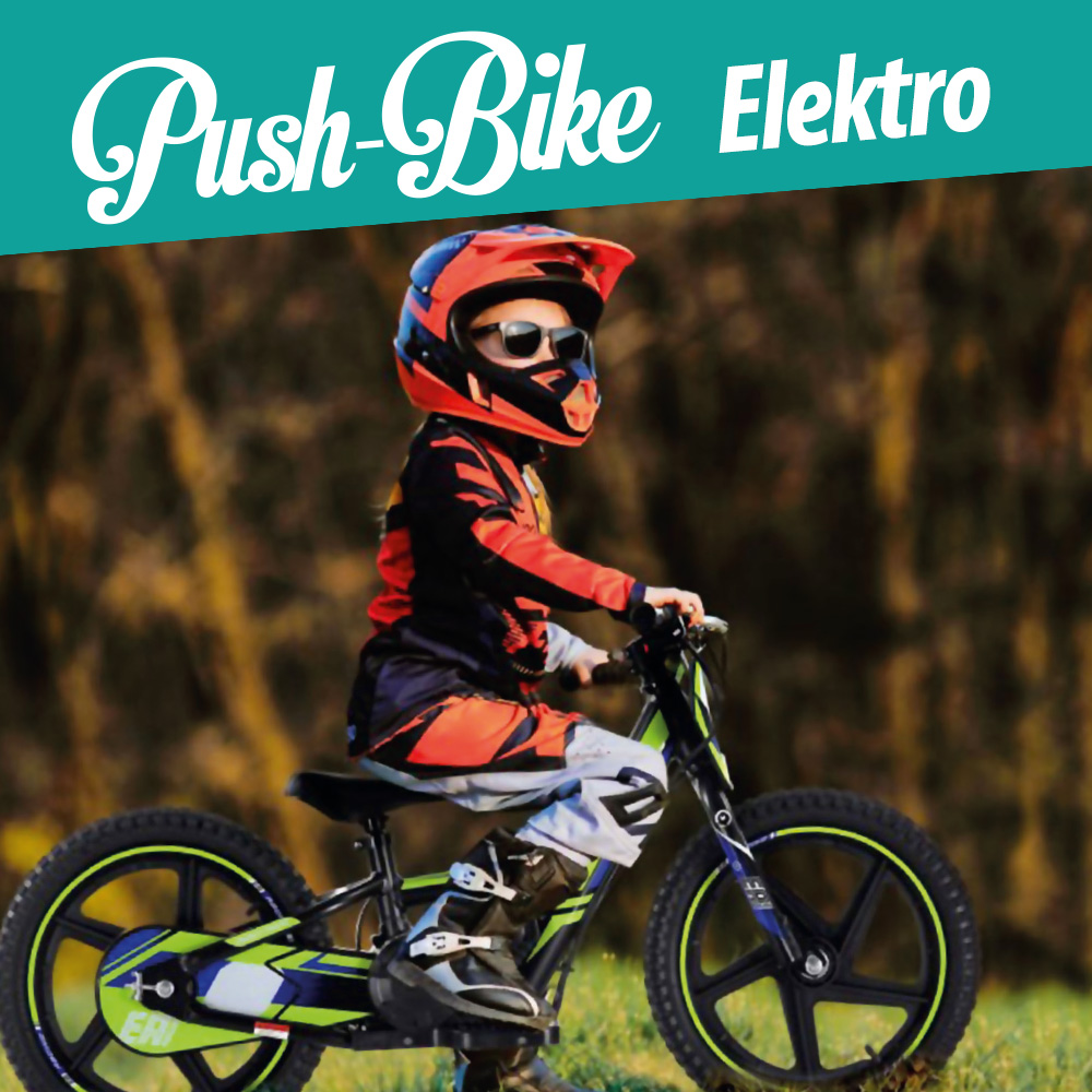NEU: Kinder-Elektro-Laufrad-Push-Bike-Mini/Maxi